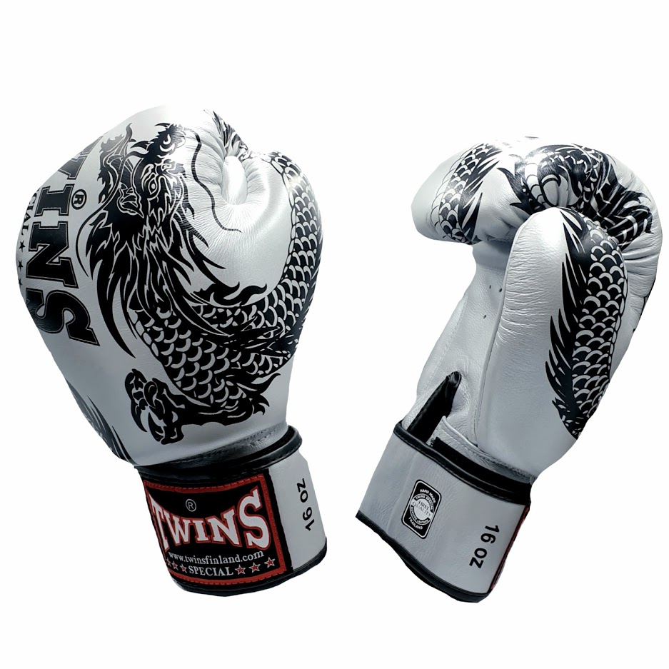 Twins nyrkkeilyhanskat DRAGON SILVER
