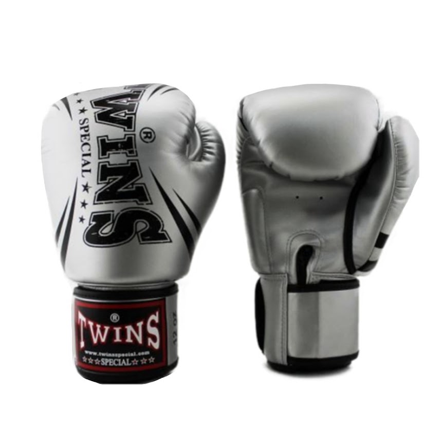 Twins nyrkkeilyhanskat E-Metal SILVER