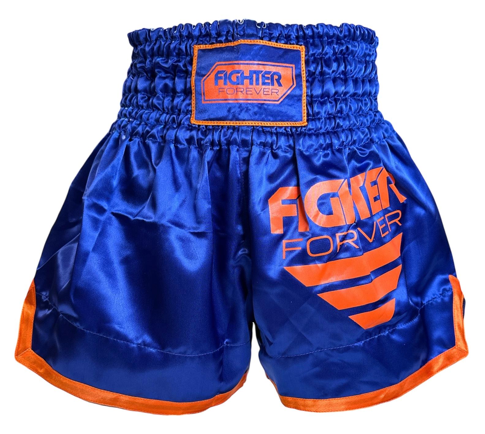 Osta Fighter Forever Lasten thainyrkkeilyshortsit SINI-ORANSSI Twins Finlandilta