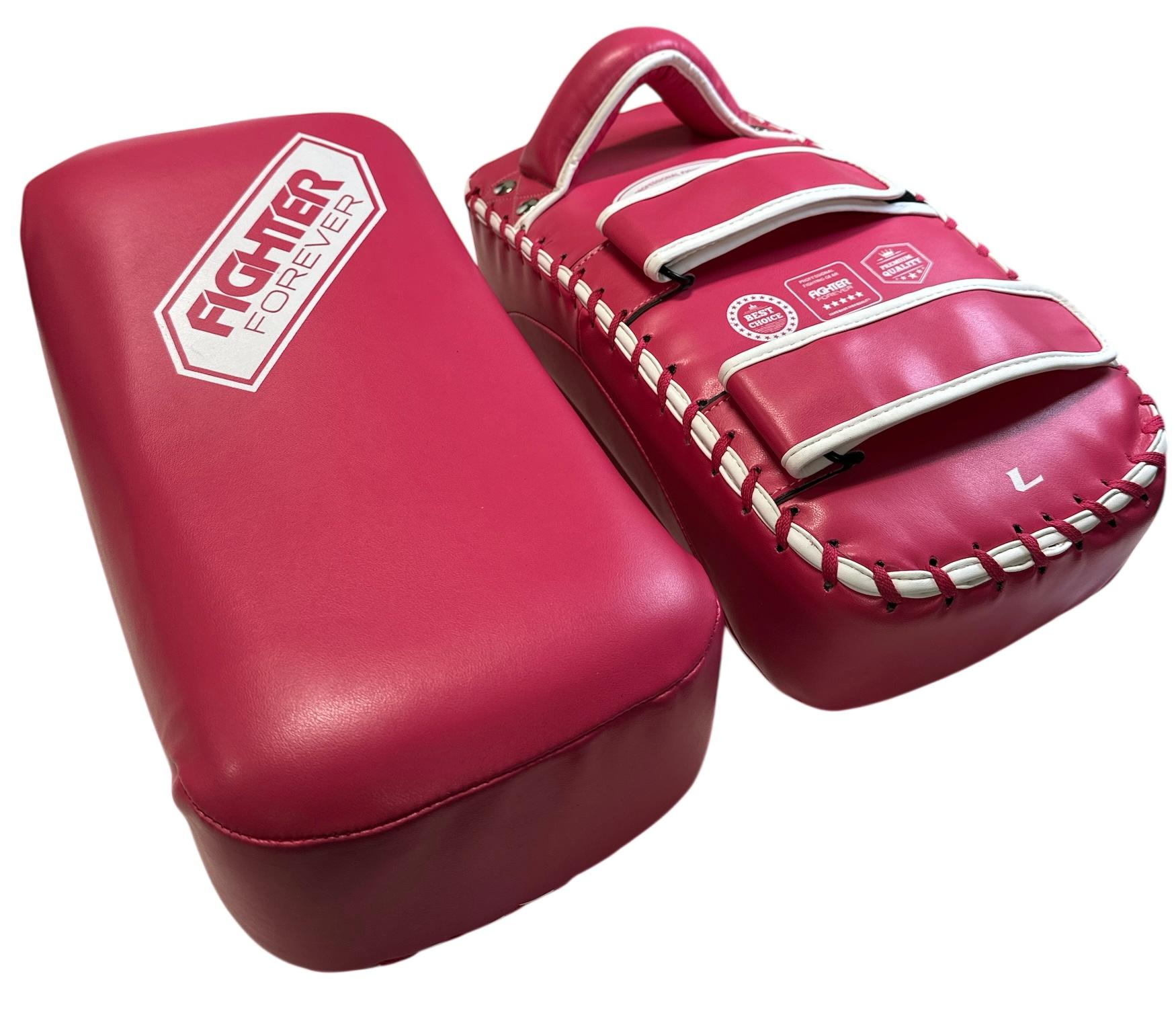 Osta Fighter Forever Thai Pad Potkutyynyt SOFT PINKKI-VALKO 36cm Twins Finlandilta
