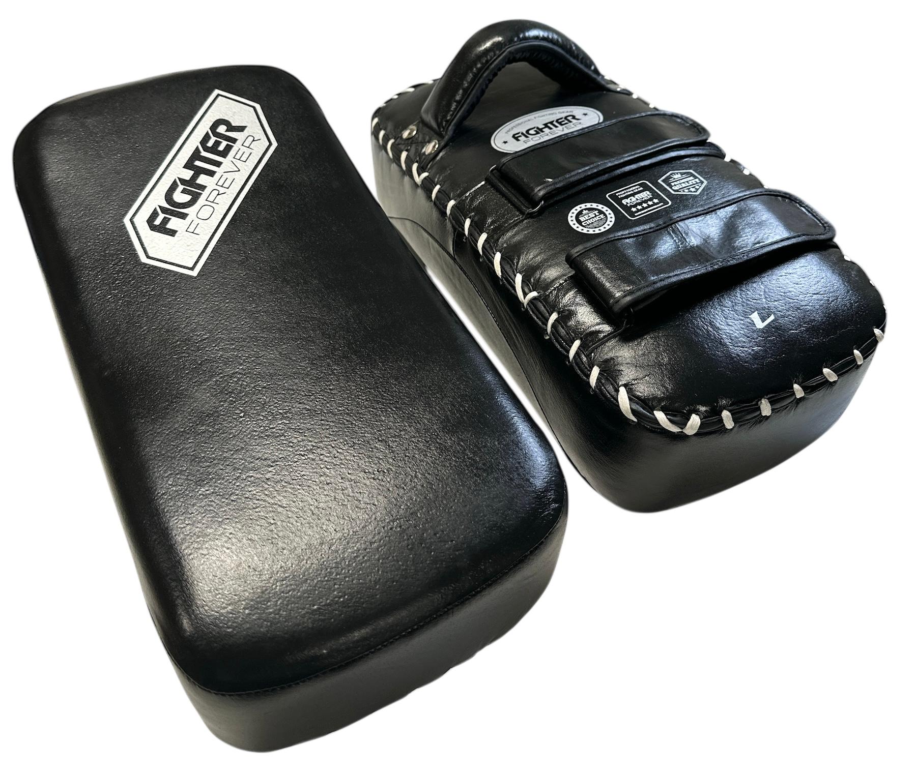 Osta Fighter Forever Thai Pad Potkutyynyt MUSTA-HOPEA 40cm Twins Finlandilta