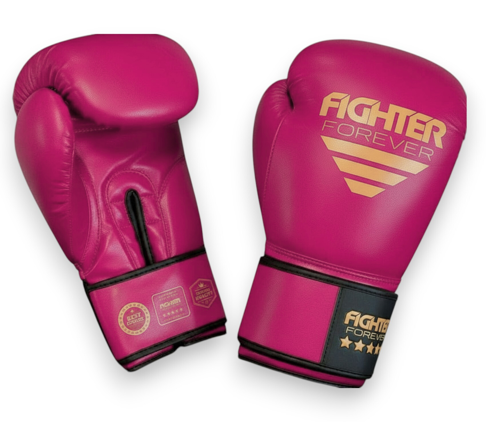 Osta Fighter Forever EVO FIT NARROW Nyrkkeilyhanskat PINKKI-KULTA Twins Finlandilta