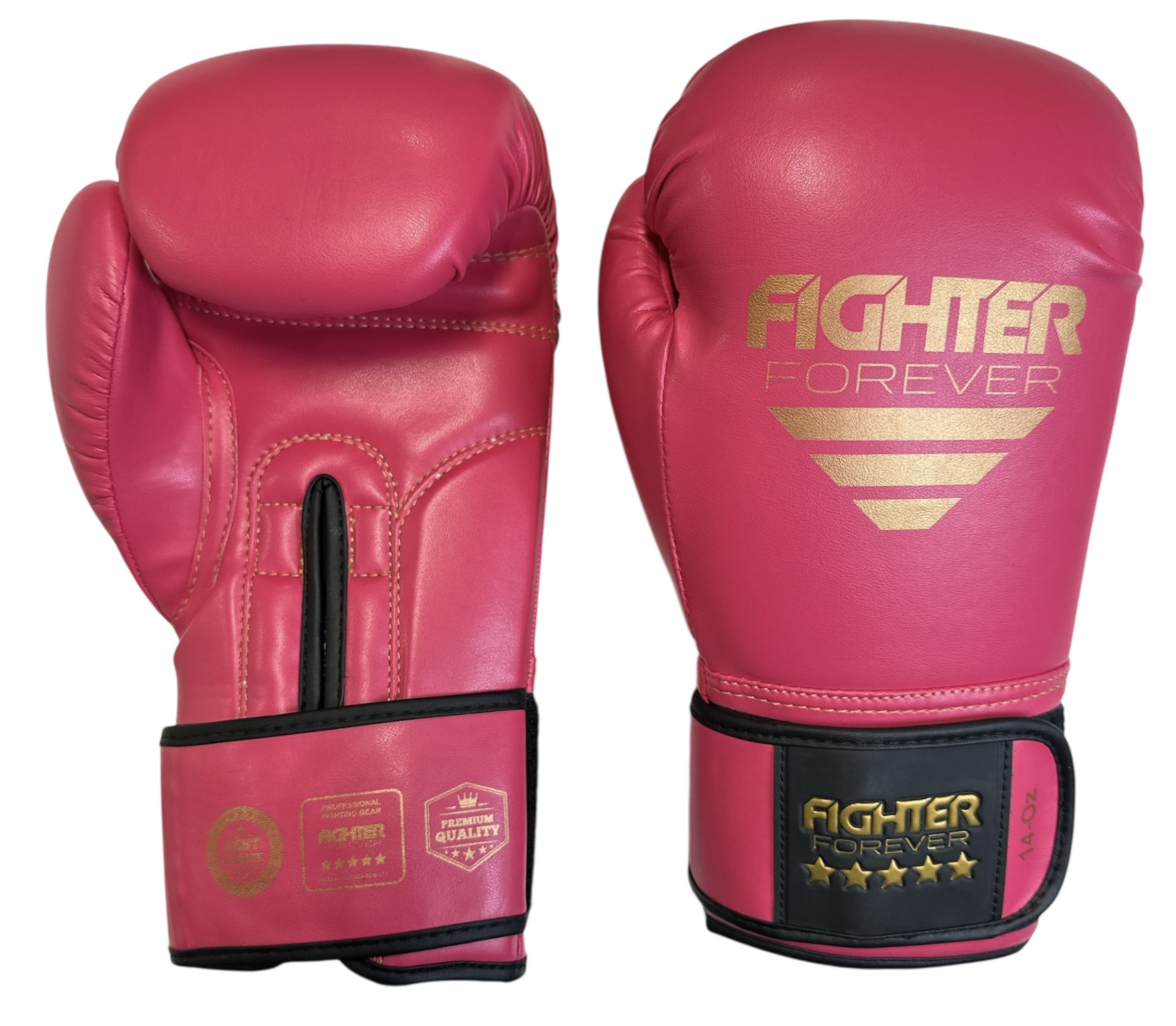 Osta Fighter Forever EVO FIT NARROW Nyrkkeilyhanskat PINKKI-KULTA Twins Finlandilta