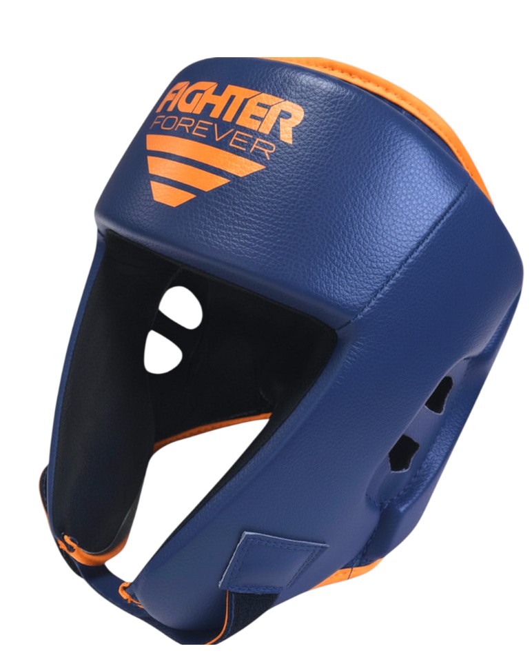 Osta Fighter Forever EVO Lasten Nyrkkeilykypärä SINI-ORANSSI Twins Finlandilta