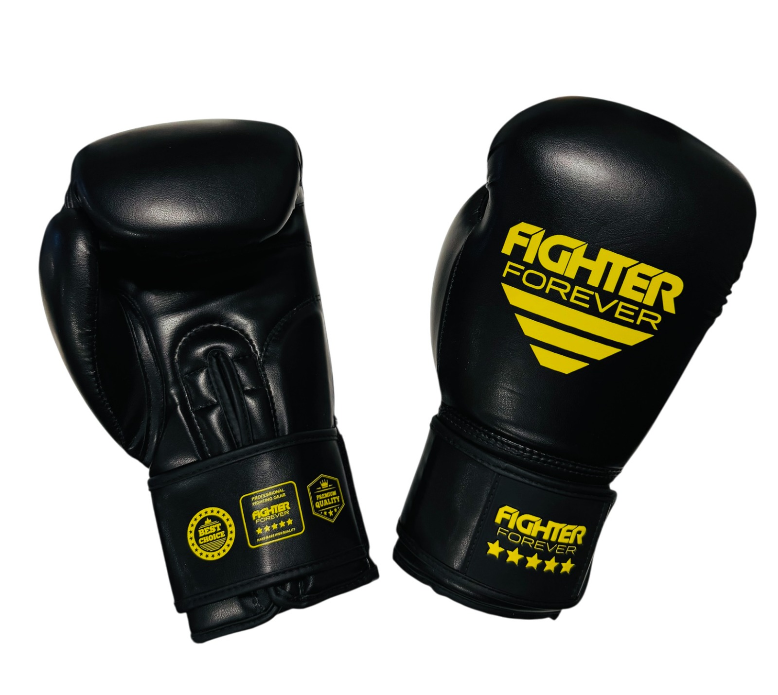 Osta Fighter Forever EVO nyrkkeilyhanskat MUSTA-KELTA Twins Finlandilta