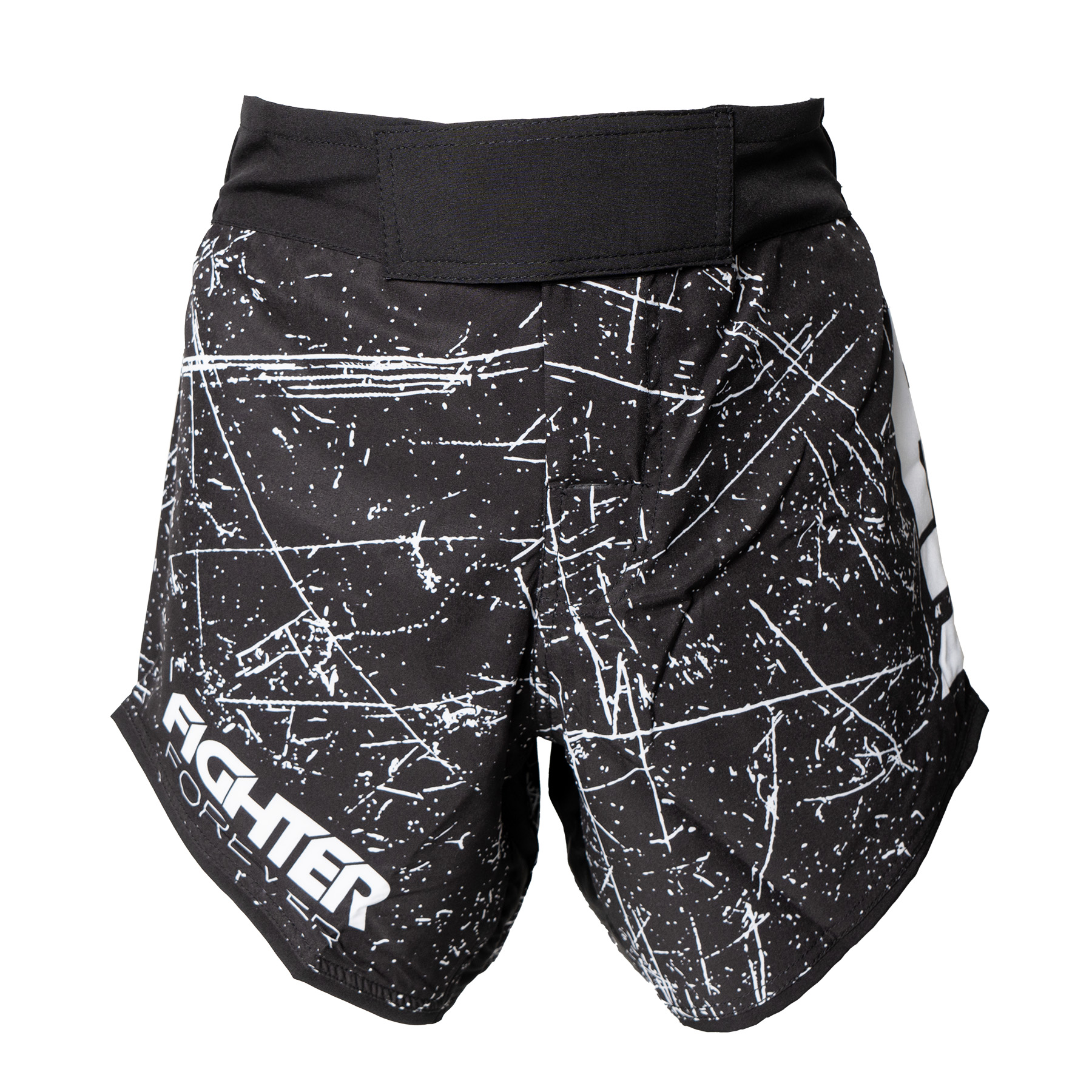 Fighter Forever Snug MMA Shortsit , Musta