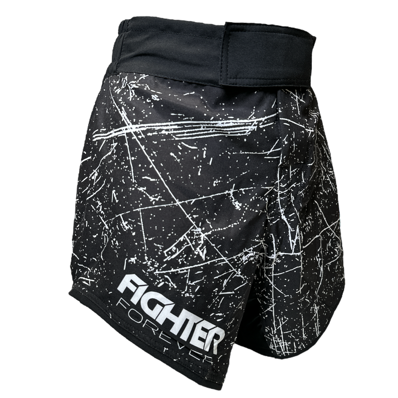 Fighter Forever Snug MMA Shortsit , Musta