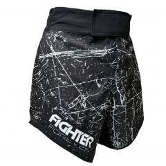 Fighter Forever Snug MMA Shortsit , Musta 2XL
