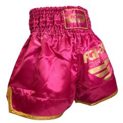 Osta Fighter Forever Thainyrkkeilyshortsit PINKKI-KULTA Twins Finlandilta