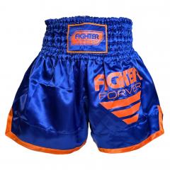 Osta Fighter Forever Lasten thainyrkkeilyshortsit SINI-ORANSSI Twins Finlandilta