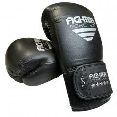 Osta Fighter Forever EVO Nyrkkeilyhanskat MUSTA-HOPEA Twins Finlandilta