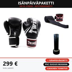 Osta Isänpäiväpaketti: Isä vs. Stressi – kotitreenipaketti Twins Finlandilta